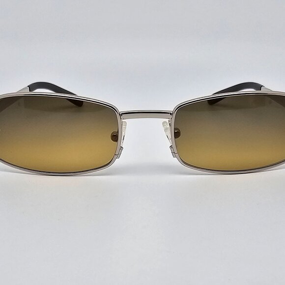 Celine SC1019 Col. 579 Silver Frame Yellow Flash Gold Gradient Lens Sunglasses - Picture 2 of 16